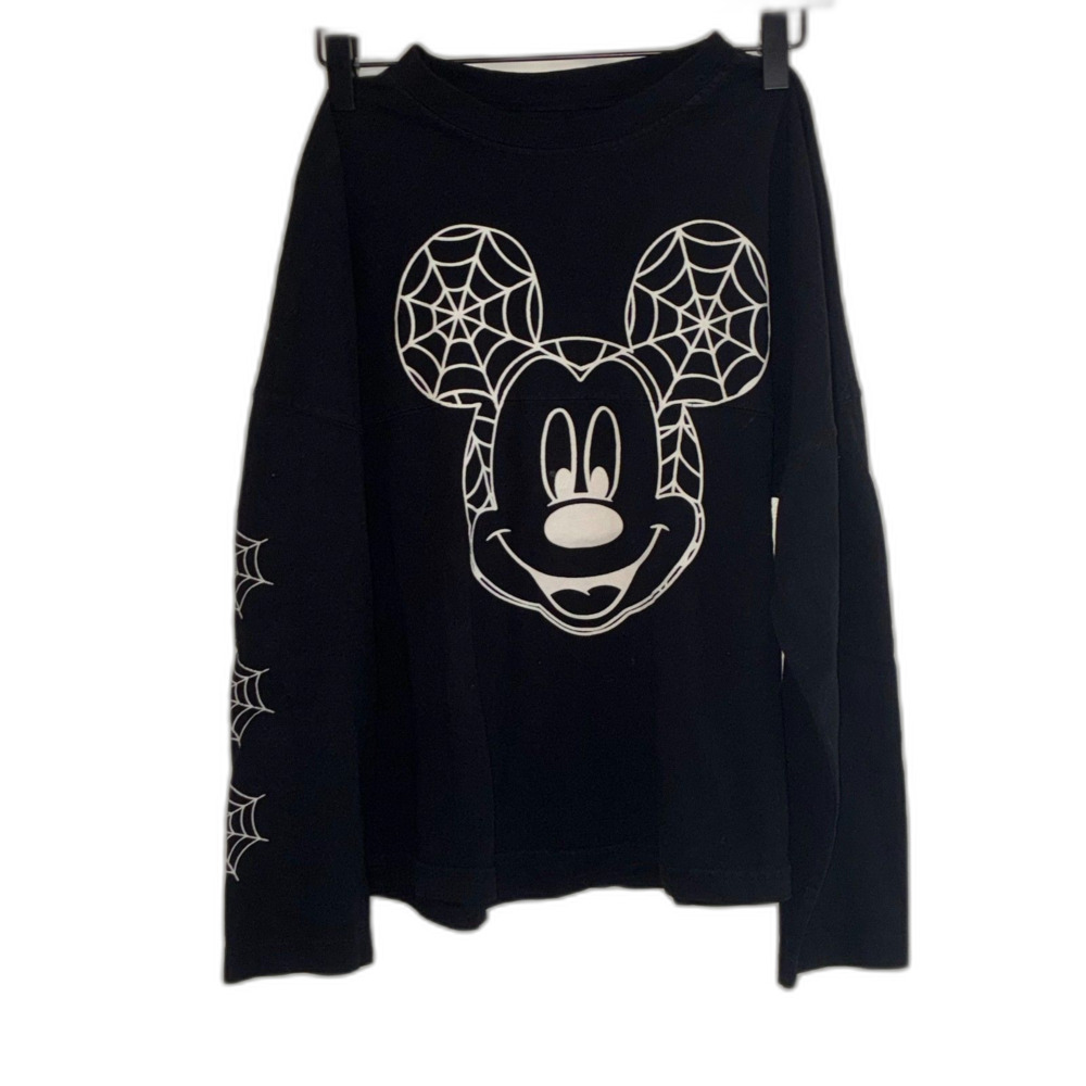 Disney Parks Mickey Mouse Spiderweb Spirit Jersey Size YOUTH XL READ!